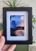 Western Screech Owl "Night Owl" Framed Mini Print